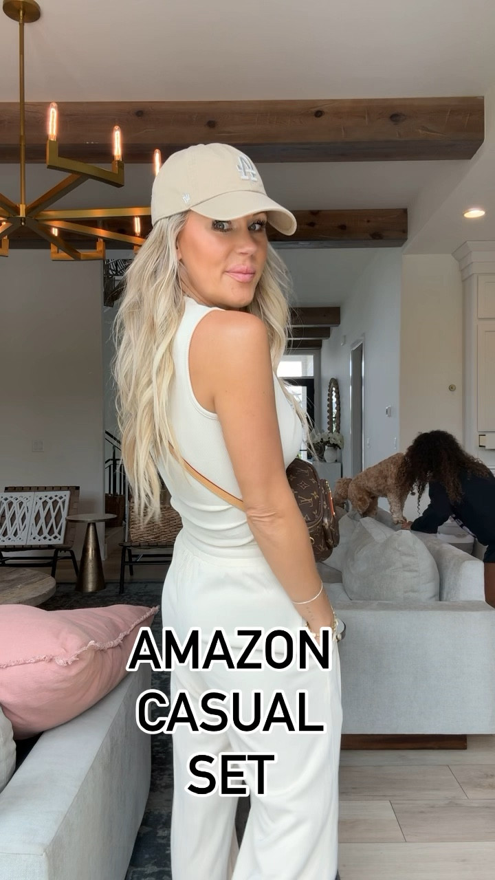 Travel outsit Amazon casual set lounge wear 

#LTKfindsunder50 #LTKover40 #LTKtravel