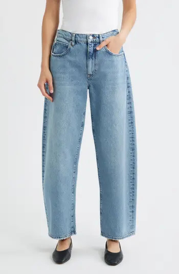 FRAME Low Slung Barrel Leg Jeans | Nordstrom | Nordstrom