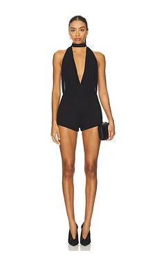 NBD The Ravee Romper in Black from Revolve.com | Revolve Clothing (Global)