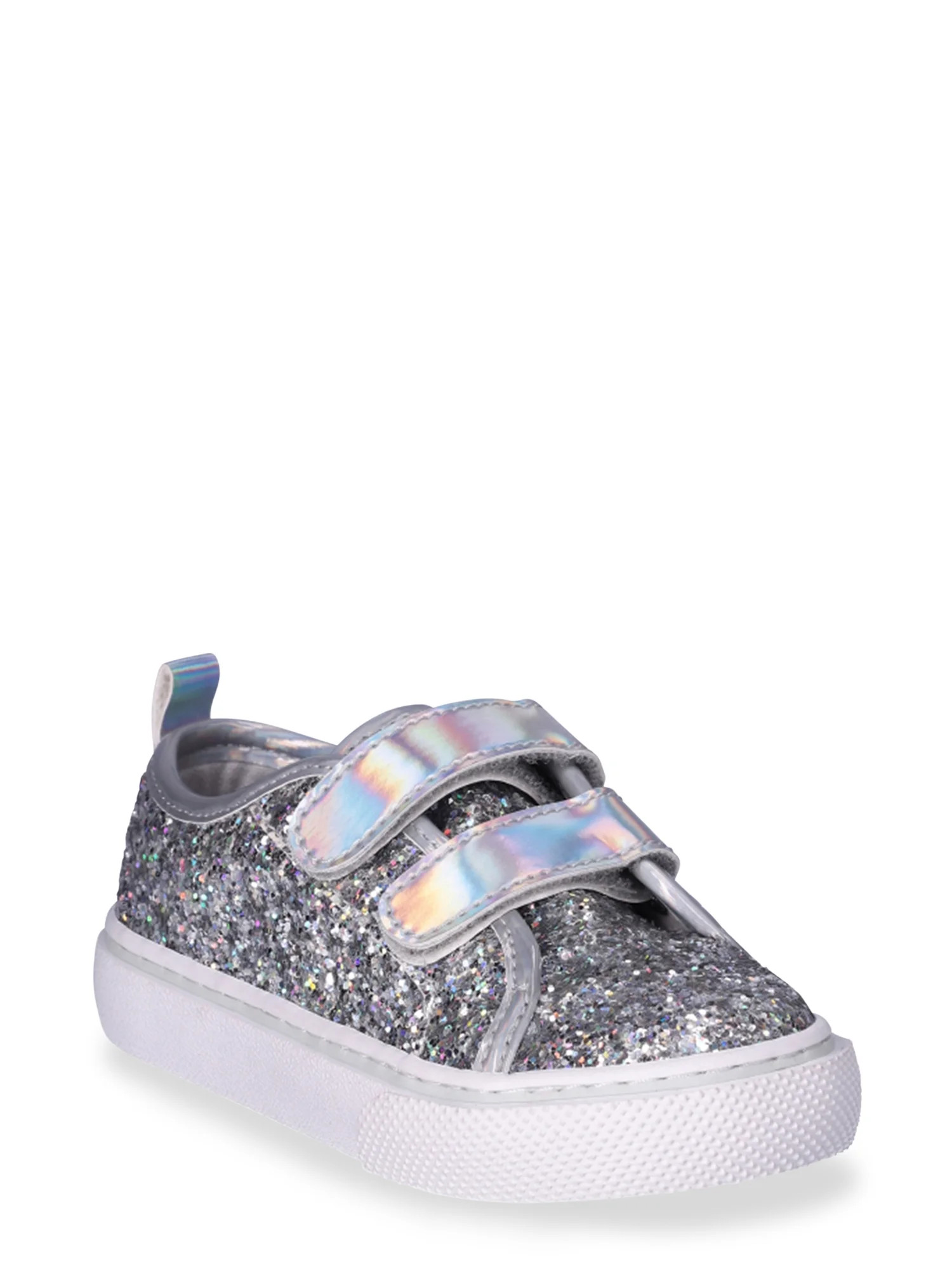 Wonder Nation Toddler Girl Canvas Skate Sneakers - Walmart.com | Walmart (US)
