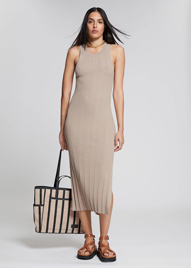 Fitted Midi Tank Dress | & Other Stories US