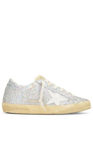 Super-Star Sneaker in Iridescent Silver, Yellow, & White | Revolve Clothing (Global)
