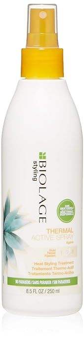 BIOLAGE Styling Thermal Active Spray | Heat Styling Treatment Adds Body & Volume | Paraben-Free |... | Amazon (US)