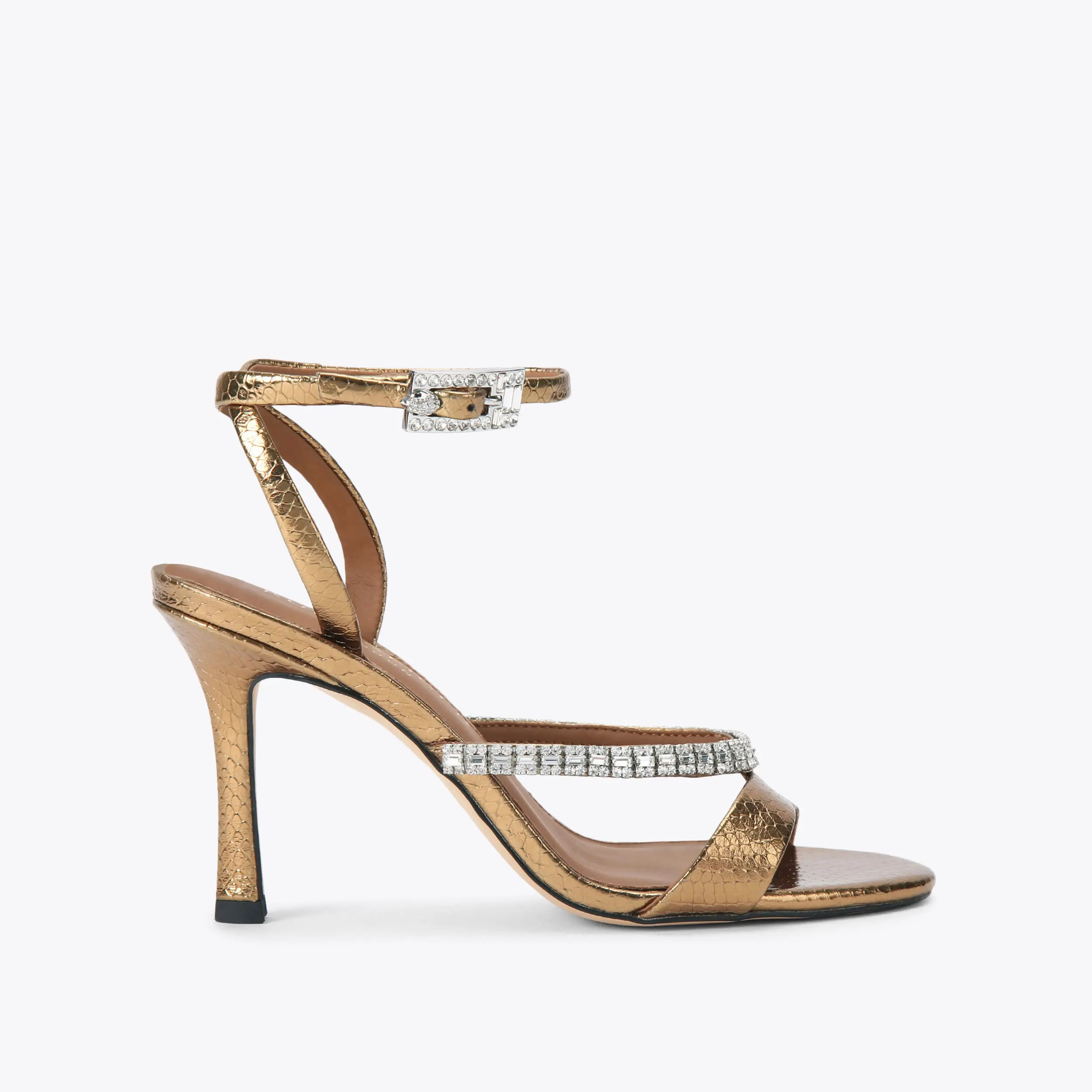 Crystal Strap Heel | Kurt Geiger US