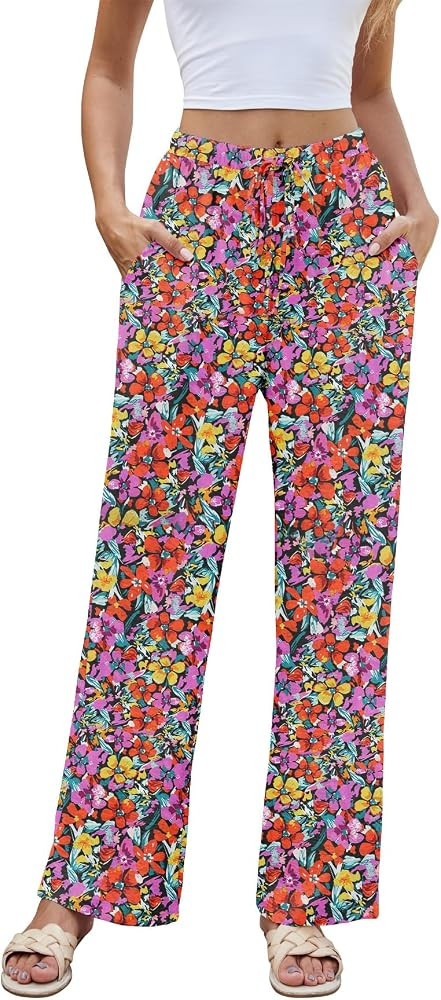 KUOTAI Wide Leg Pants Palazzo Trousers | Amazon (US)