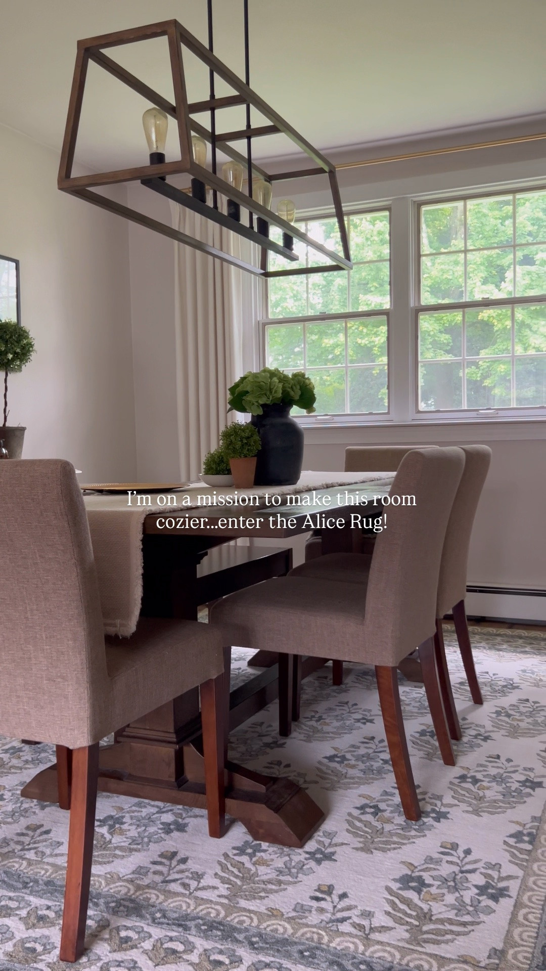 dining room reveal, new wool rug, wool rug, traditional home decor, home decor tips, cottage home, modern farmhouse, home decor ideas, Amazon home, Dining room refresh, dining room ideas

#LTKHome