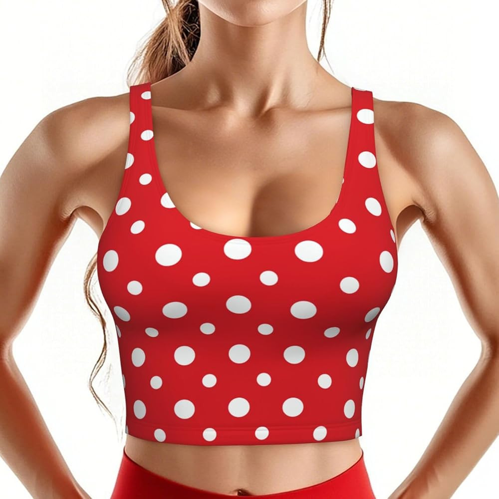 Dujiea Women's Sports Bra with Removable Padding High-Impact Sports Vest, Tank Top for Yoga, Gym,... | Amazon (US)