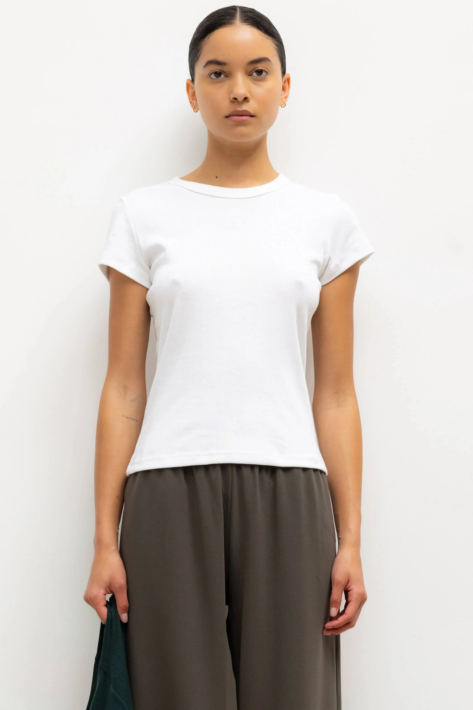 Nando Slim Fit Tee White / S | LESET