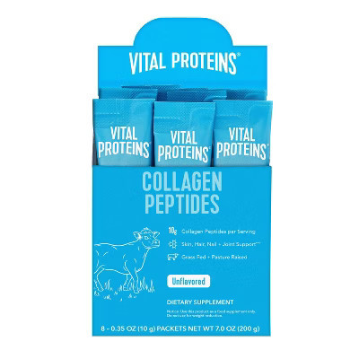 Vital Proteins Unflavored Collagen Peptides Protein Powder Stick Packs - 8ct | Target