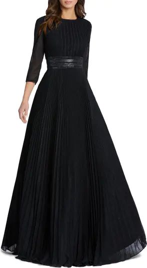Ieena for Mac Duggal Sparkle Pleated Ballgown | Nordstrom | Nordstrom