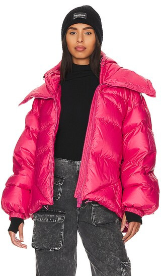 Double B Jacket in Fuchsia | Revolve Clothing (Global)