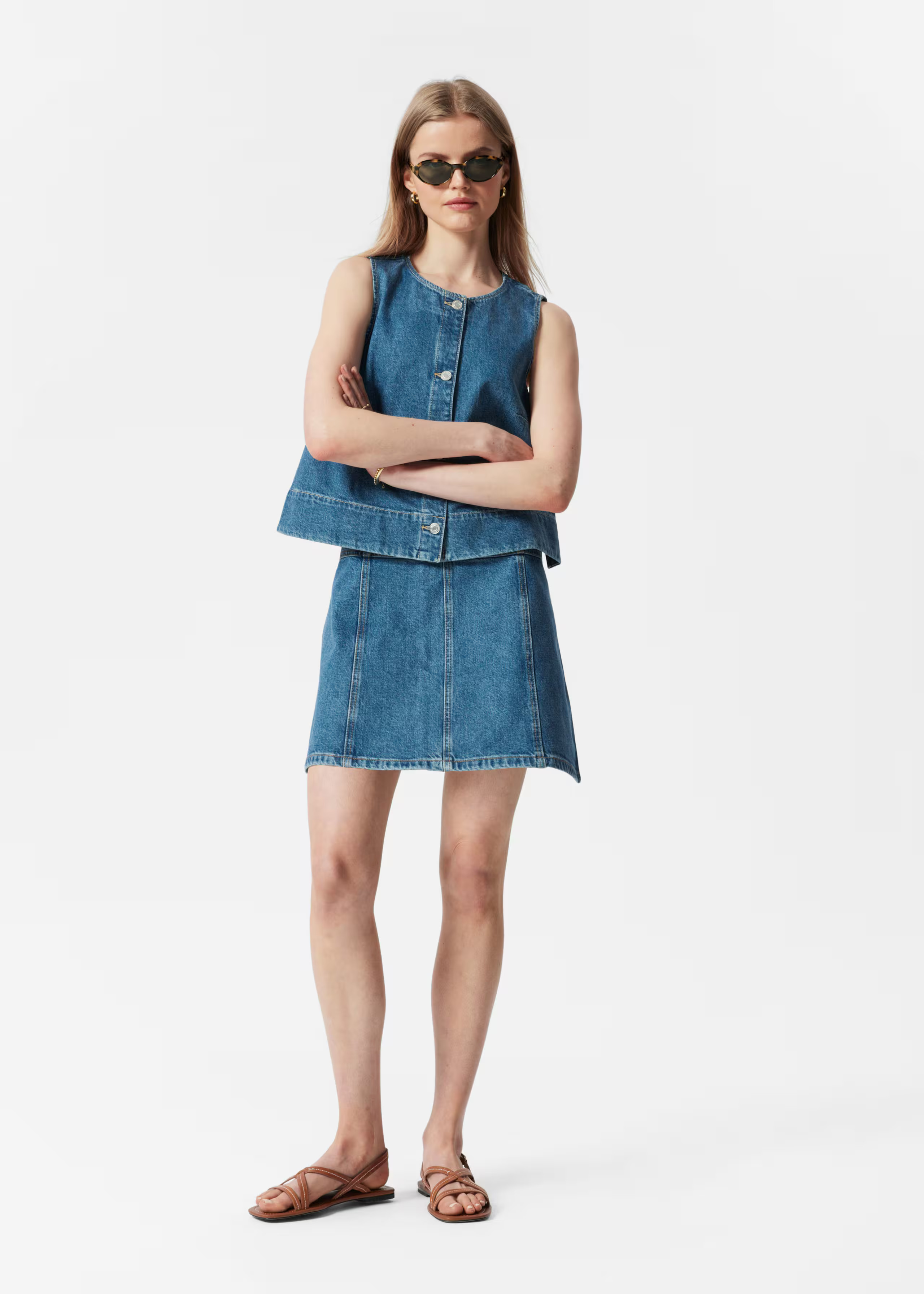Minirock aus Denim€ 59 | & Other Stories EU