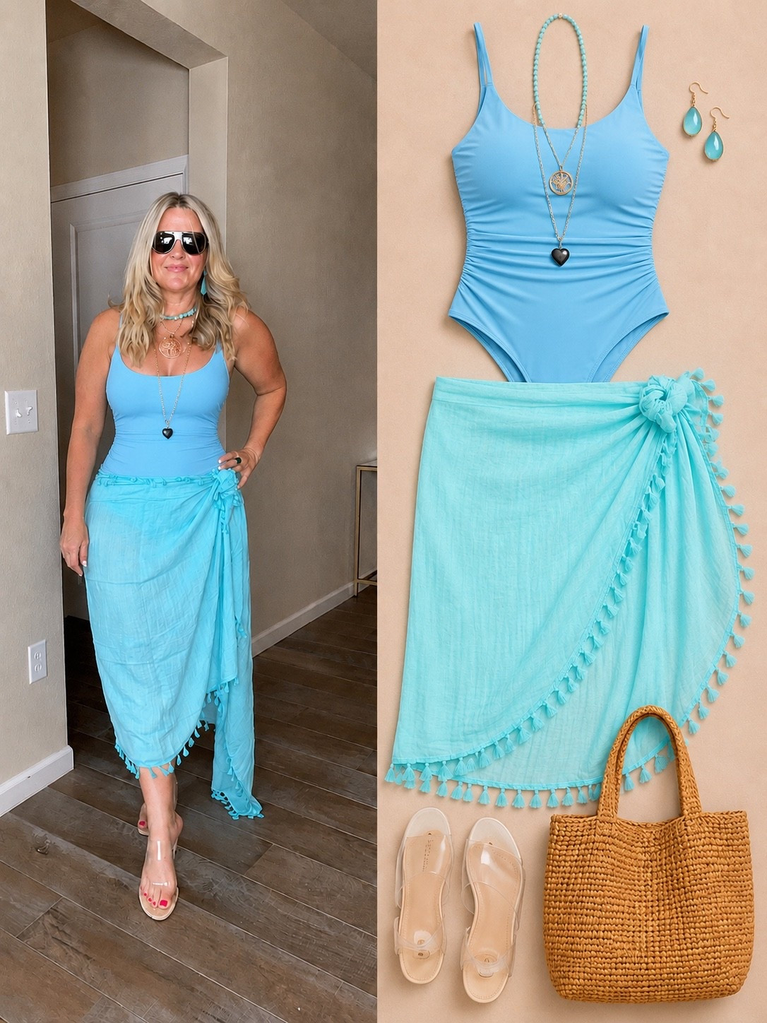 ✨Tap the bell, save and ❤️ for over 40 fashion, midlife style, midsize fashion and luxury looks for less. 

For a long time, swimsuits felt like something to get through… not enjoy.

I was always adjusting, covering my belly, or thinking about how I looked instead of being present.

This swimsuit changed that.

It skims where I want it to, feels supportive without feeling tight, and paired with this crochet cover-up, I finally feel comfortable walking from the pool to lunch.

The best part?

I’m thinking less about my body and more about the water, the sunshine, and the memories being made. 🤍

If you’re looking for a belly-friendly swimsuit that feels as good as it looks, this is one I’d buy again.

Comment SWIM and I’ll send you the links and sizing. ☀️

👑 Helping you look good, feel good.-Lindsey Denver   Check back daily for belly-friendly style, confidence, and Outfit Physics™. 

#amazonfashion #amazonfinds #bellyfriendly #midlifestyle #over40style #over50fashion #midsizefashion

Comment SHOP below to receive a DM with the link to this post on my LTK ⬇ https://liketk.it/6heq0

#LTKOver40 #LTKPlusSize #LTKMidsize