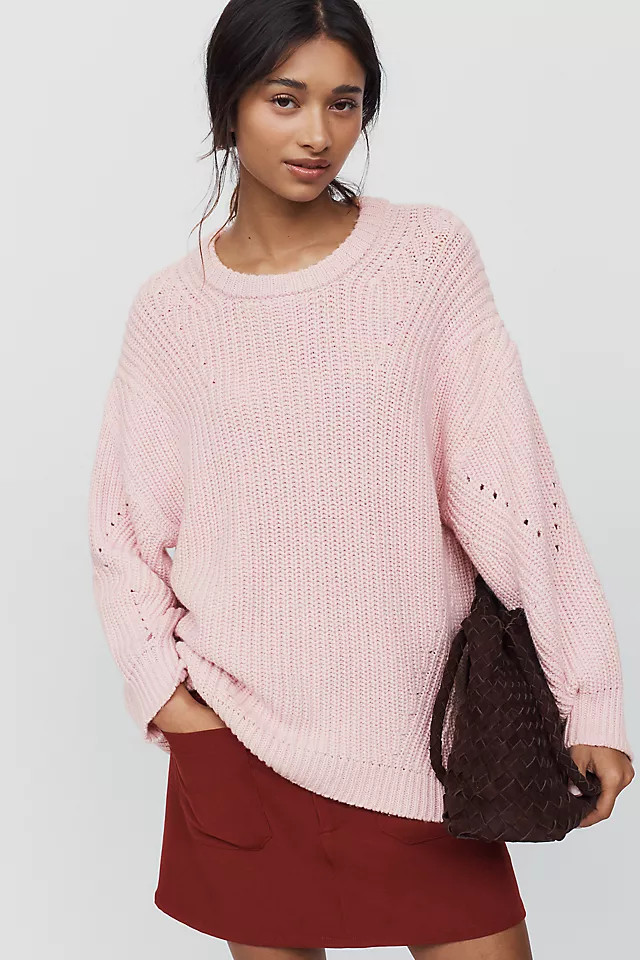 Maeve Oversized Sweater | Anthropologie (US)
