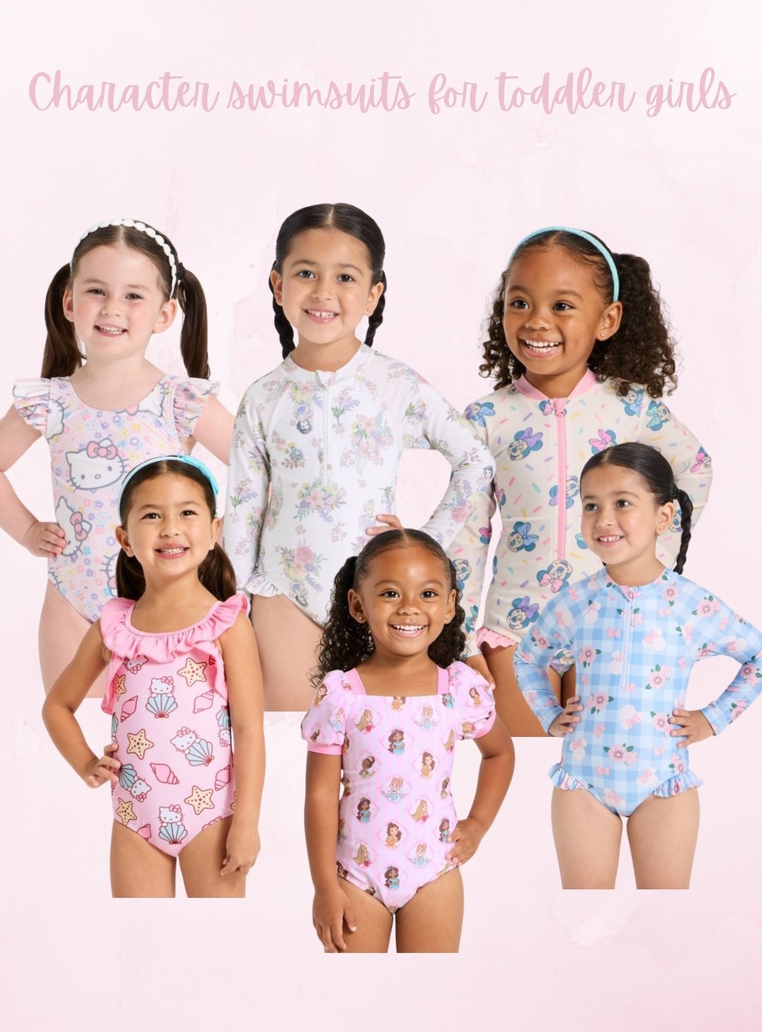 Character swimsuits for toddler girls 

#LTKKids #LTKBaby #LTKBump
