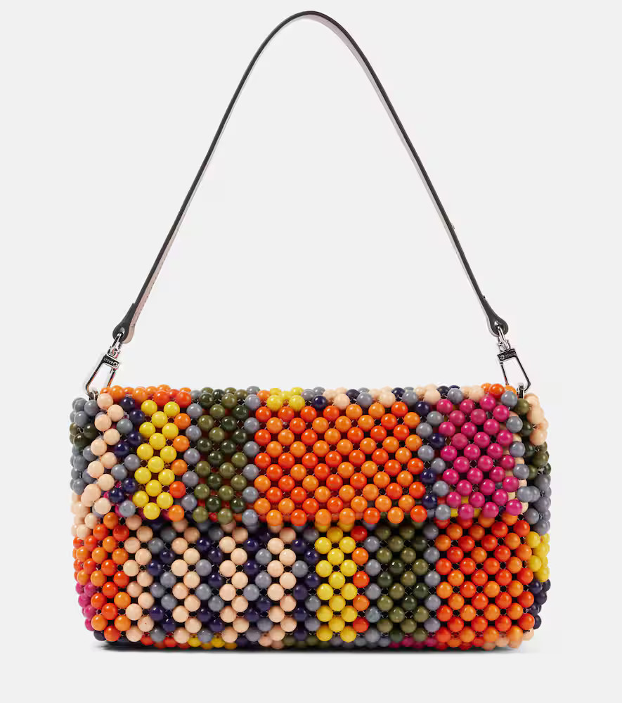 Staud Timmy Small beaded shoulder bag | Mytheresa (US/CA)