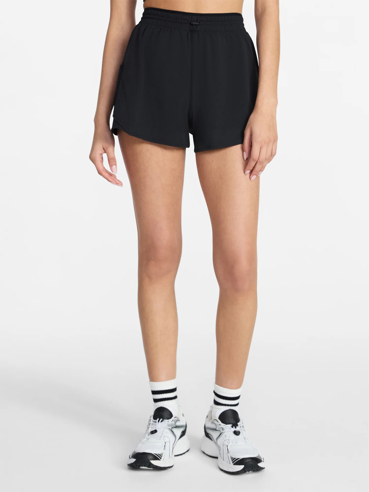 Avia Women's and Women's Plus Flounce Running Shorts, Sizes XS-4X | Walmart (US)