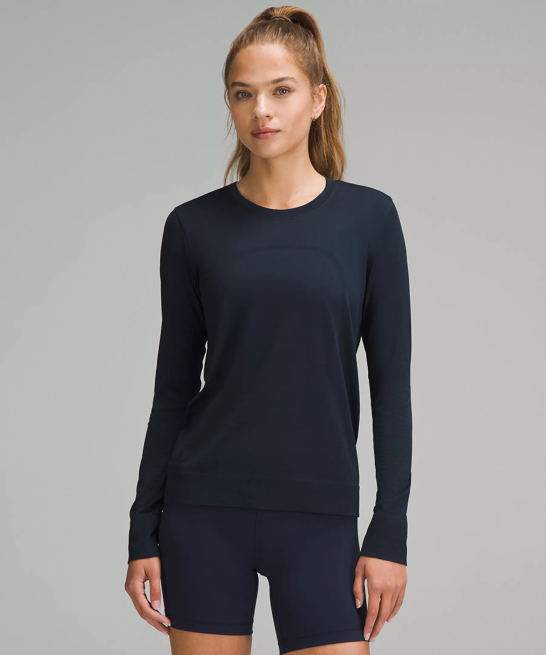 Swiftly Relaxed Long-Sleeve Shirt *Hip Length | Women's Long Sleeve Shirts | lululemon | Lululemon (US)