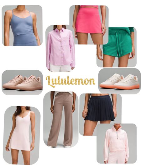 Lululemon fan favorites and new arrivals in all the colors! Skirts are in for this summer! These pieces are great for workouts, on the go and casual events!

#LTKActive #LTKTravel #LTKStyleTip