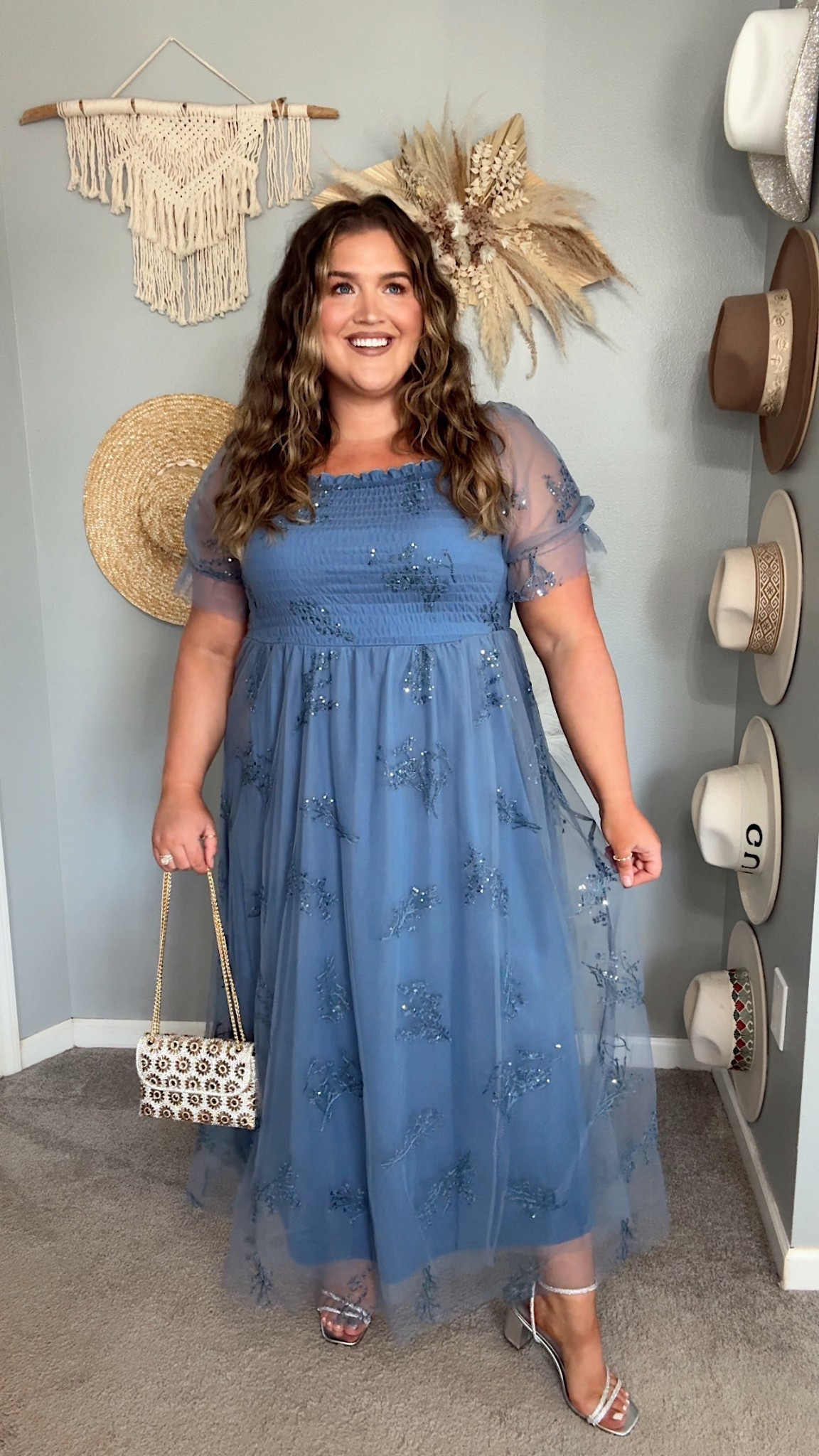 Amazon special occasion dress 👗 Great for wedding guest outfit, baby shower, date nights, family photos and more! Wearing a size XXL/18 plus. 

#LTKPlusSize #LTKStyleTip #LTKWedding