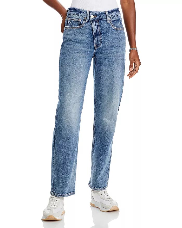 Good '90s High Rise Straight Jeans in Indigo 542 | Bloomingdale's (US)