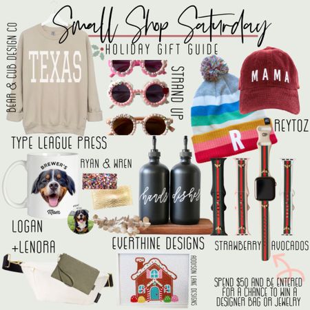 small shop saturday gift guide!

#LTKSeasonal #LTKGiftGuide #LTKHoliday