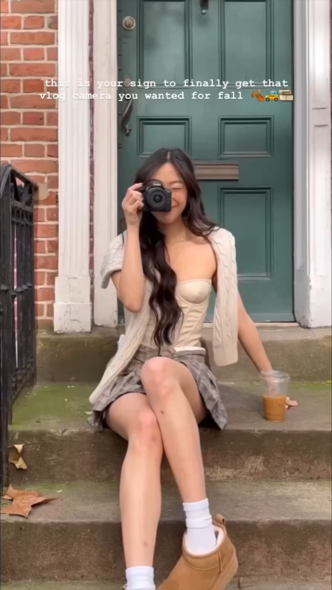 Upgraded my lil vlog camera just in time for the last of fall in nyc 🍂🚕📽️🧡 I always get so many questions on my vlogging equipment and I’m kinda obsessed with playing around with my new @canonusa EOS R50! It’s replacing my current #canon M50 as my video cam - it has amazing facial tracking, works super well in low light (perfect for those holiday party shots!!) and even has vertical recording for all my outfit checks this season!! 🥹🤳🏻🎞️ Available @target #TargetPartner #TeamCanon #ad 

#LTKSeasonal #LTKVideo #LTKGiftGuide