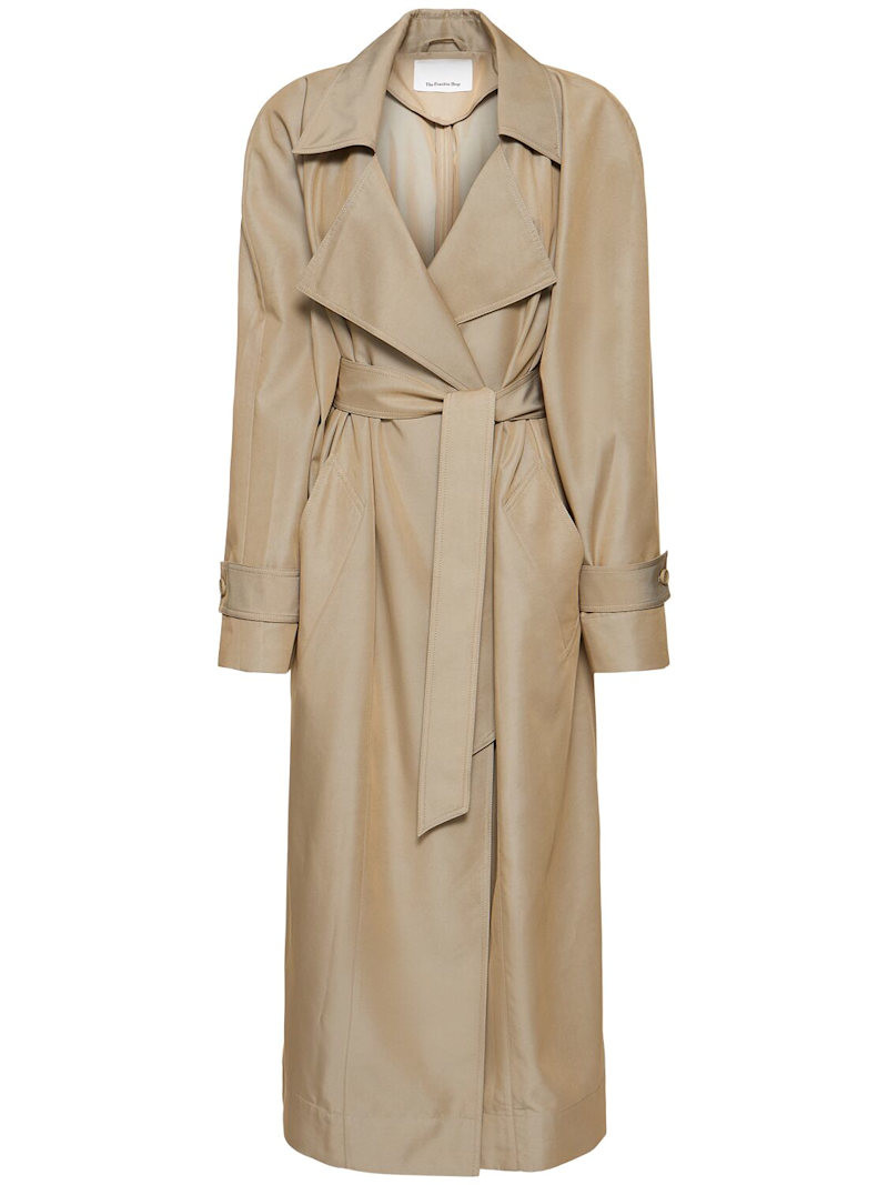 Astoria cutout raglan sleeve trench coat | Luisaviaroma