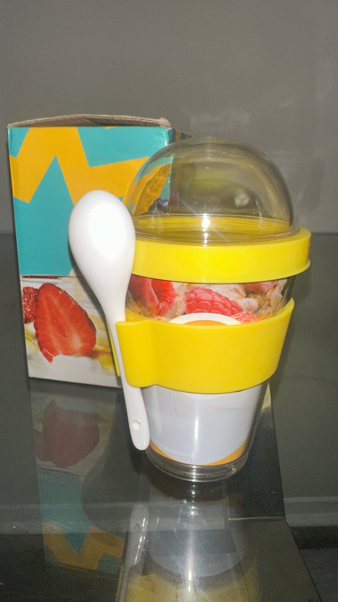 I found the perfect to go cup for yogurt +granola mornings ☀️  

Honestly I will be using it for cereal and other foods as well 🤣 

#onthego #togo #travel 

#LTKFindsUnder50 #LTKTravel #LTKHome