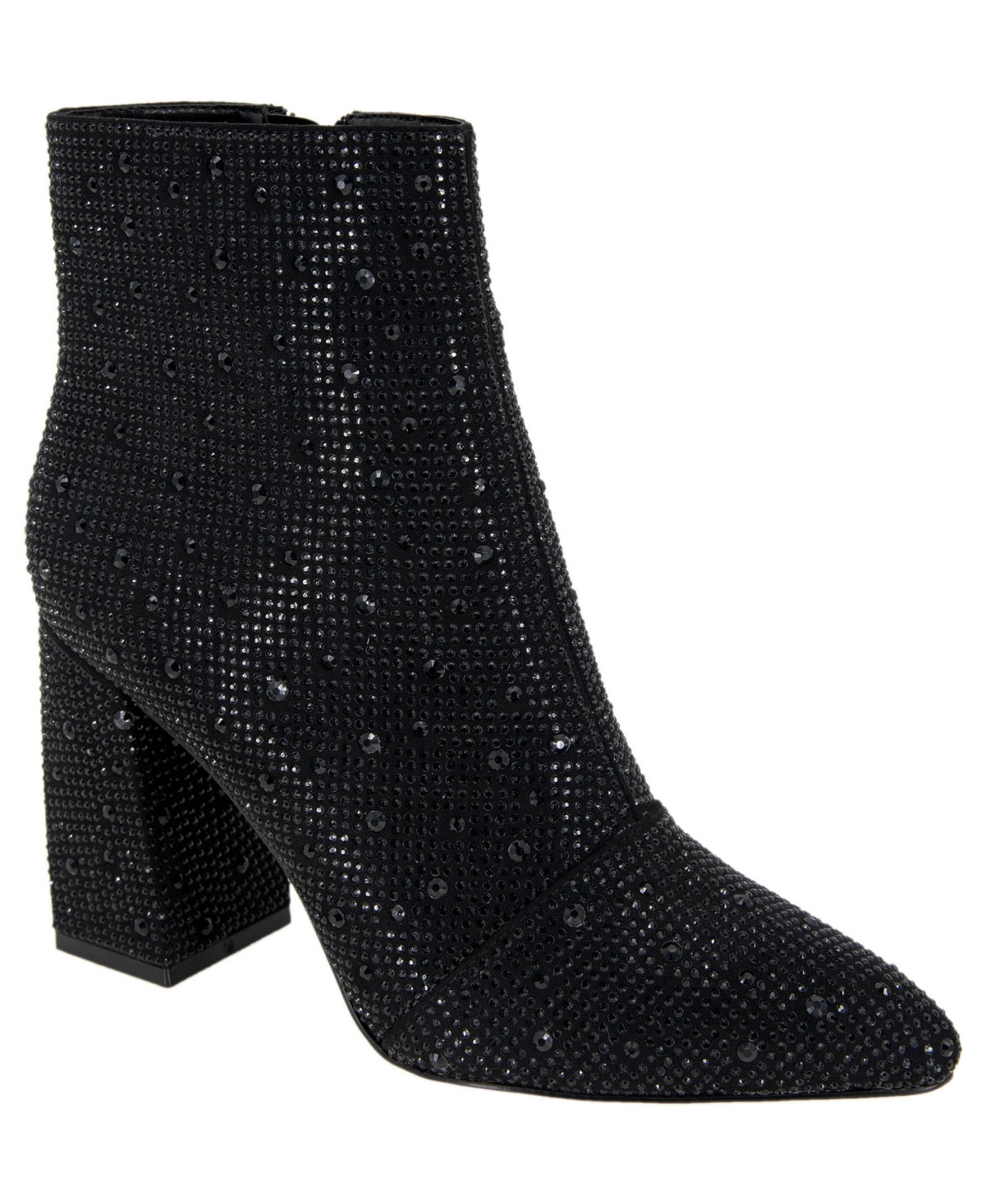 BCBGeneration Women's Briel Rhinestone Bootie - Black | Macy's