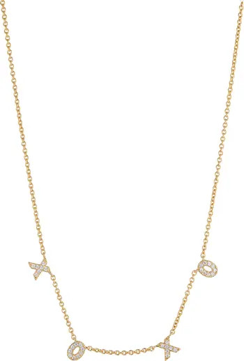 Nadri Heartbreaker XO Stations Necklace | Nordstrom | Nordstrom