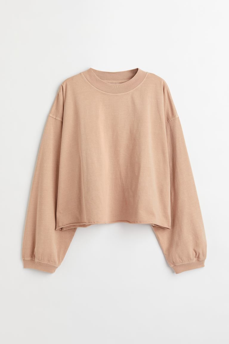 Cotton Jersey Top | H&M (US)