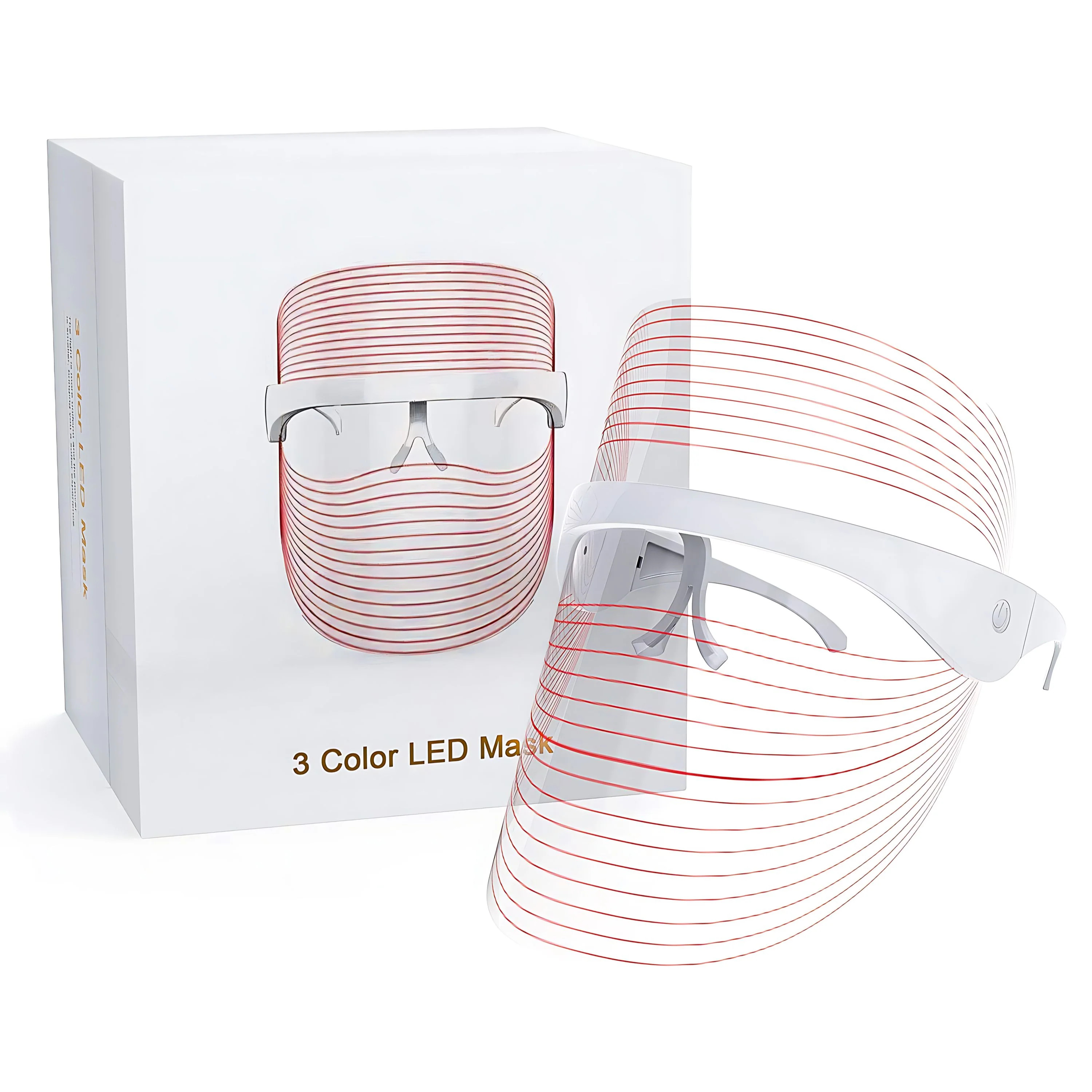 LumiMask 7 Color Radiance Portable Multi-Function LED Facial Beauty Mask | Shop Simon
