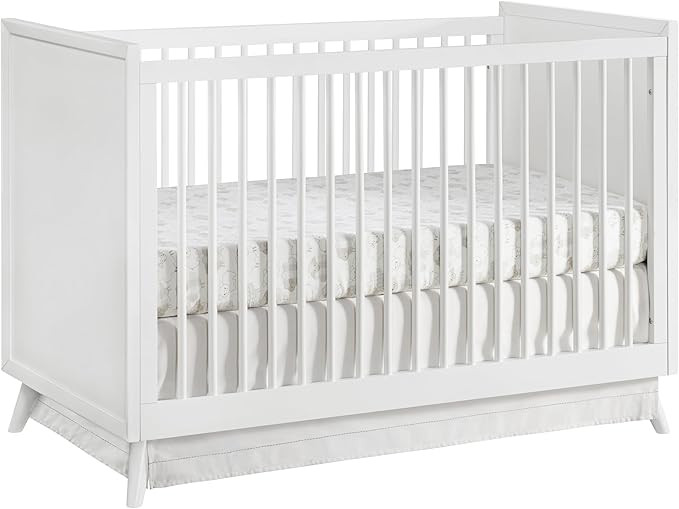 Oxford Baby Dawson Modern 3-in-1 Convertible Island Baby Crib, White, Green Guard Gold Certified | Amazon (US)