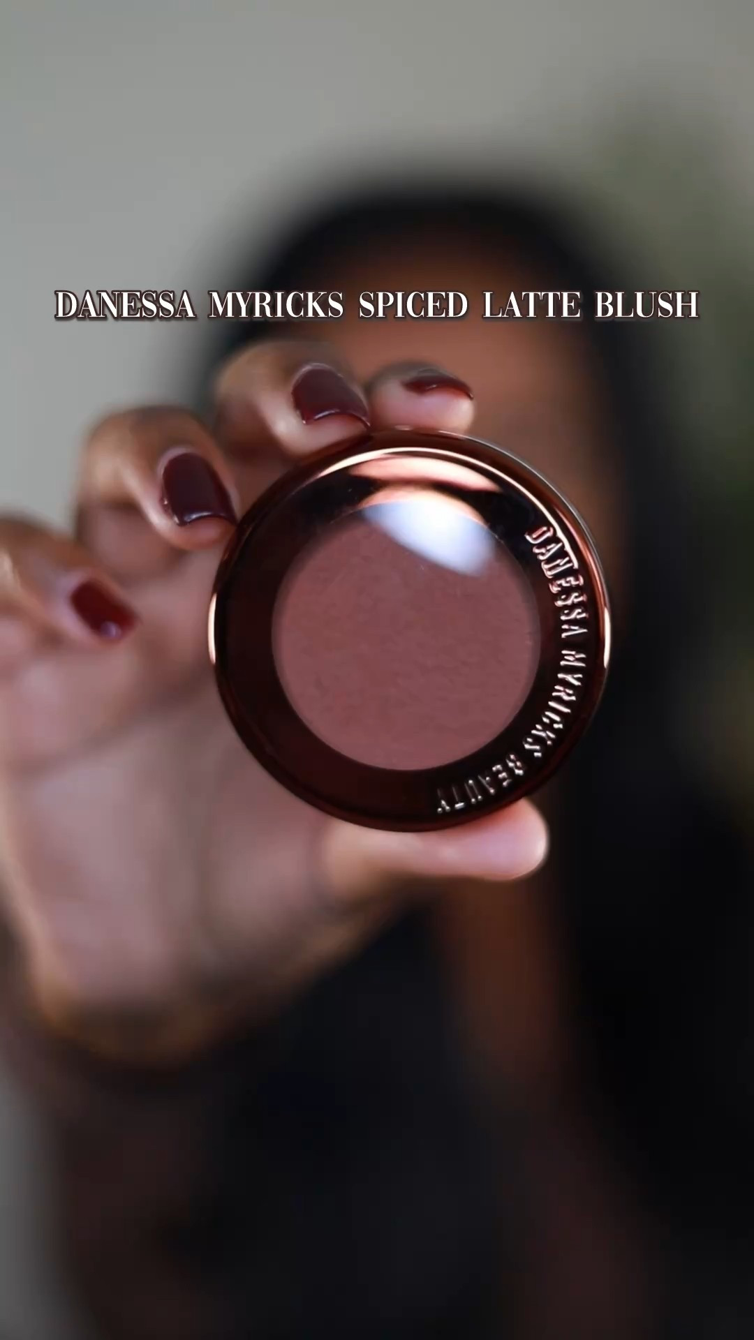 Perfect Toasty Blush for Fall! Danessa Myricks blush in Spiced Latte!