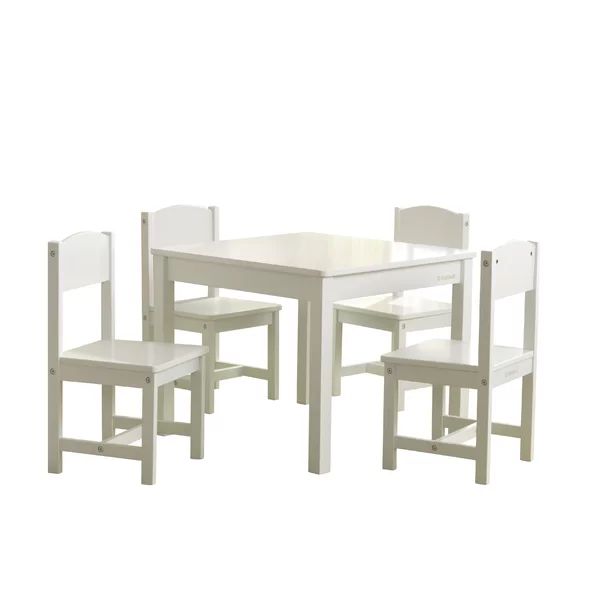 Kids 5 Piece Solid Wood Play / Activity Table and Chair Set | Wayfair North America