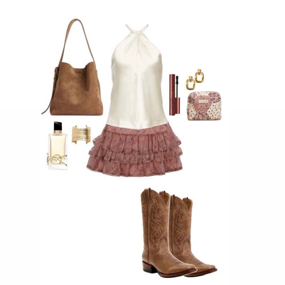 Cute two piece combo with cowboy boots

#LTKU #LTKStyleTip #LTKWatchNow