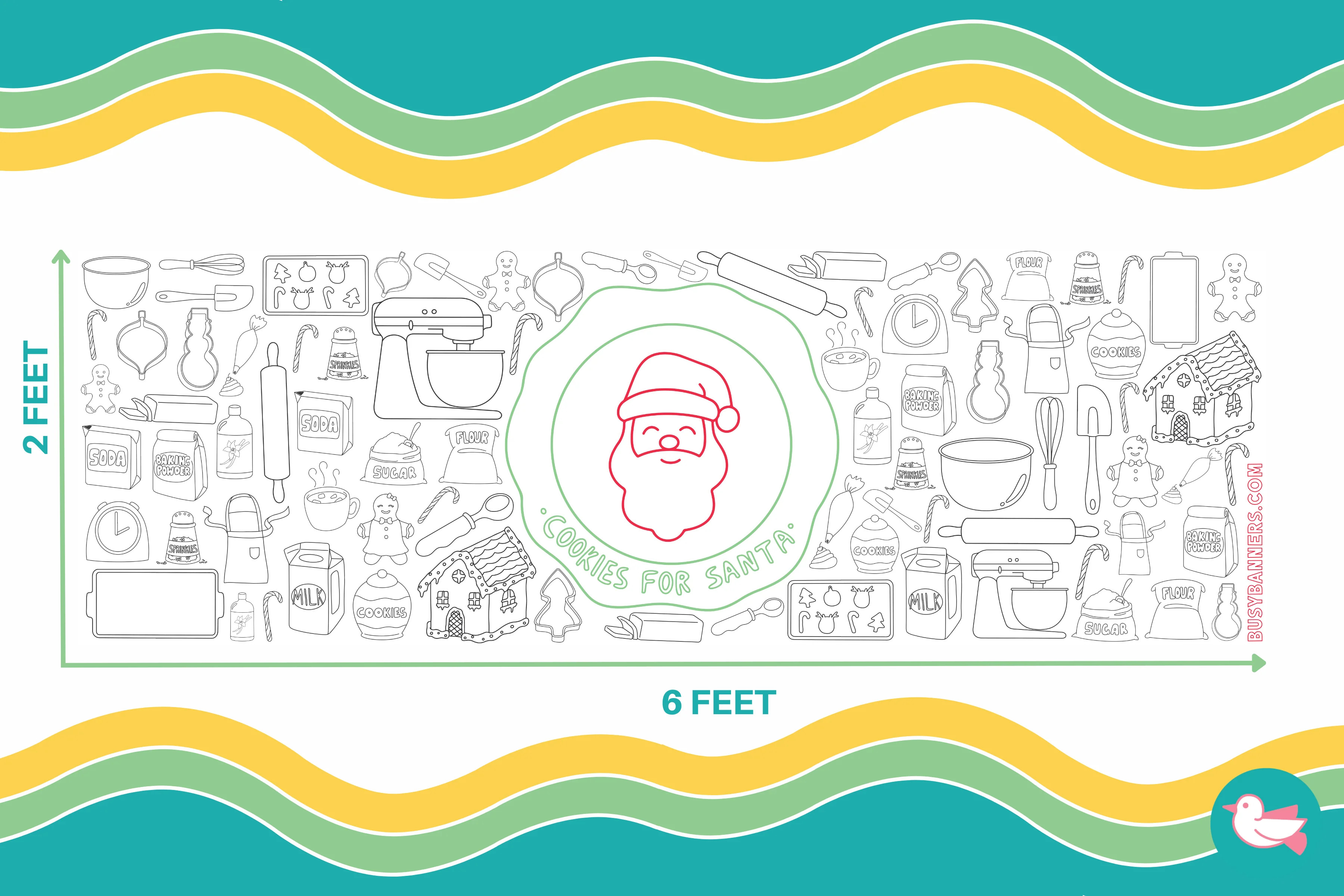 Cookies for Santa | Busy Banners