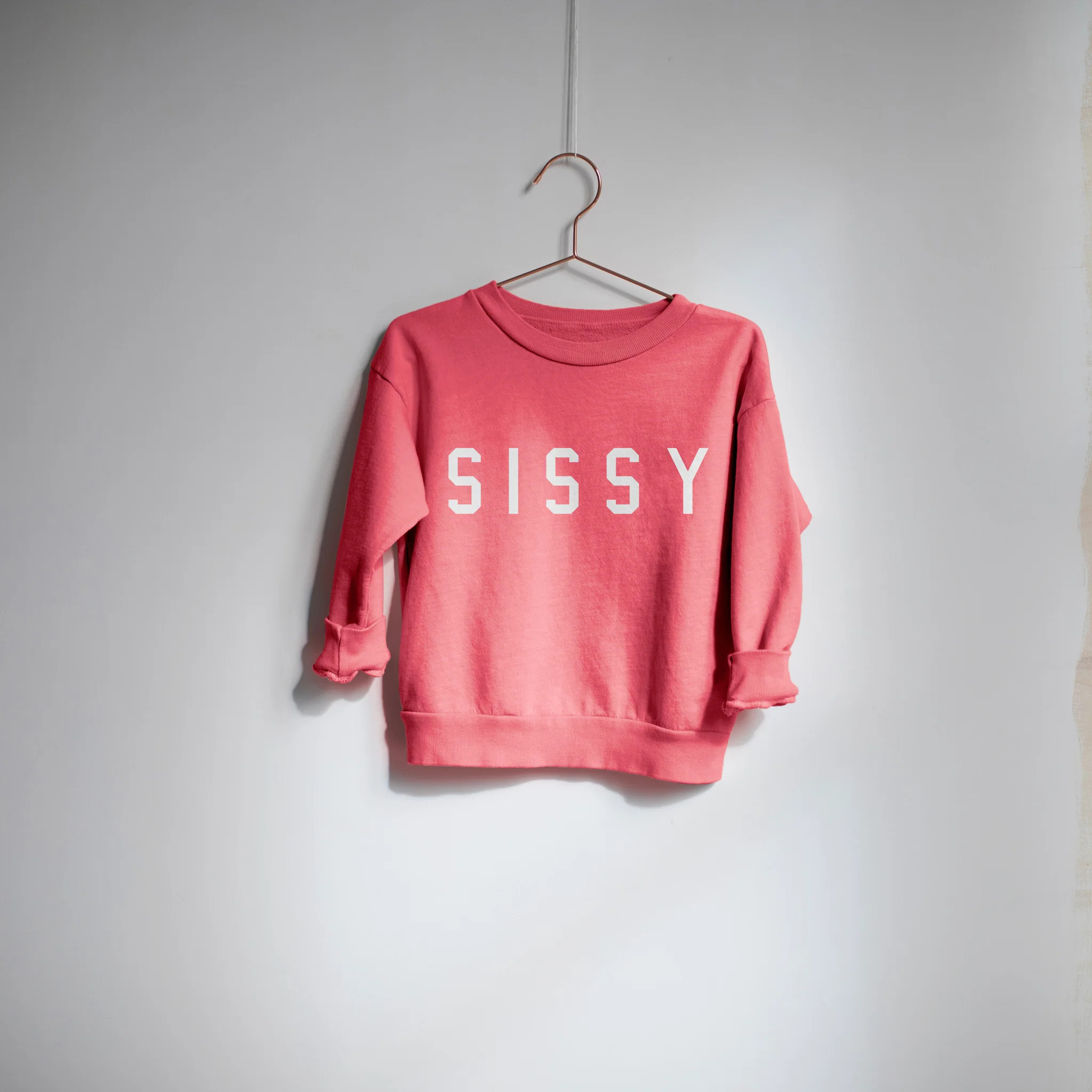 Kids Sissy® Everyday Girls Sweatshirt in Bubblegum color | Ford and Wyatt
