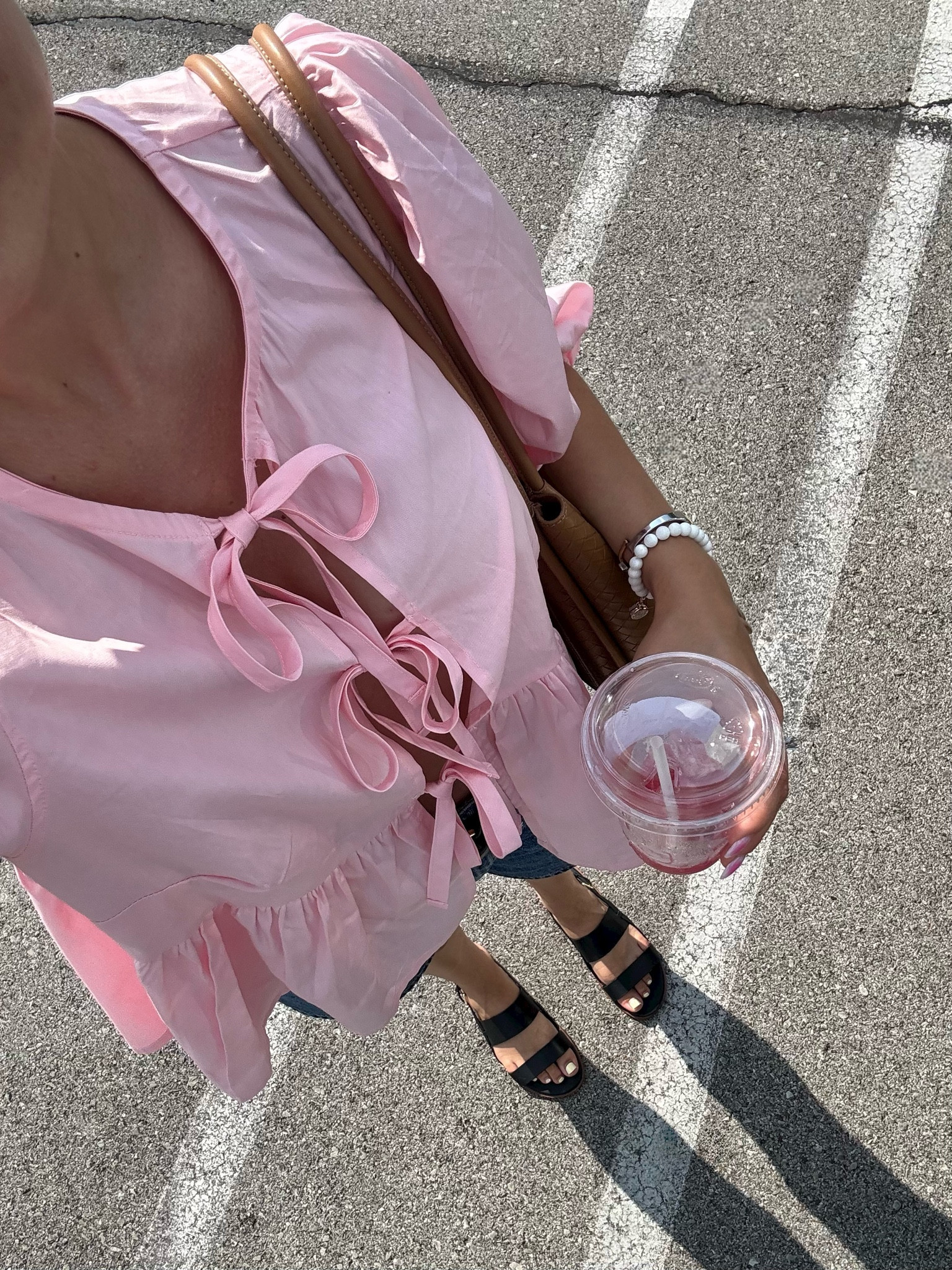 My summer staples - these Cole Hann sandals (I wore them in Europe last summer and they’re the best! so comfy), my tote bag (very spacious), and this pink tie-front blouse from Amazon 🎀

#LTKFindsUnder100 #LTKFindsUnder50 #LTKSeasonal