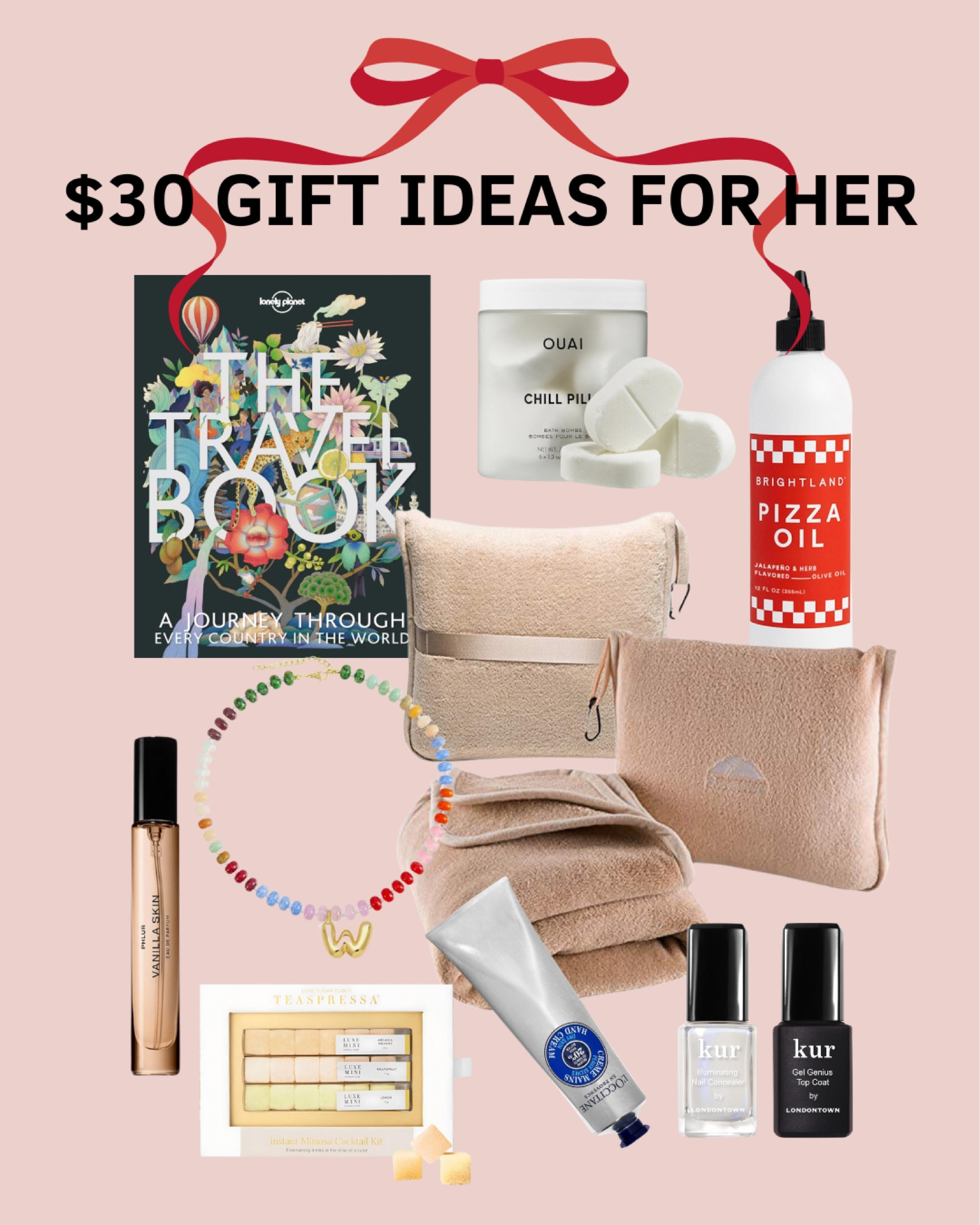 Finding the perfect gift for all the special women in your life doesn't have to be expensive. Explore our handpicked selection of gift ideas for her for $30, ideal for birthdays, holidays, or any special occasion. Whether you're shopping for your mother, sister, wife, girlfriend, daughter, grandmother, mother-in-law, sister-in-law, best friend, boss, co-worker, aunt, niece, cousin, mentor, teacher, or coach, these budget-friendly and thoughtful gifts are sure to impress. From elegant accessories to luxurious beauty products, discover the perfect present that shows you care without breaking the bank. These affordable treasures are also great for Christmas stocking stuffers and birthday surprises. Make her day extra special with these wallet-friendly and delightful gift options!

#LTKFindsUnder50 #LTKSeasonal #LTKGiftGuide