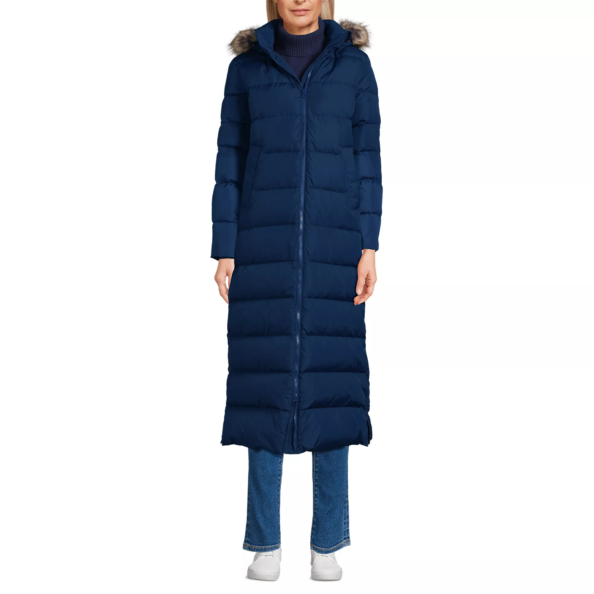 Women's Max 600 Down Long Maxi Coat | Lands' End (US)