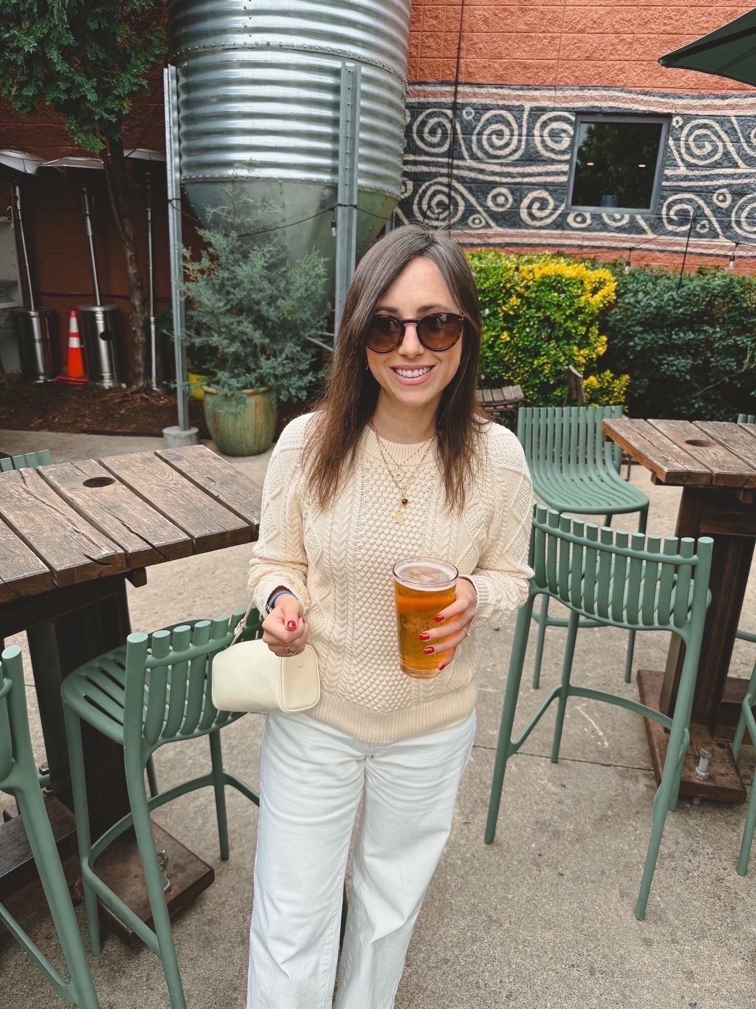 J crew cable knit sweater (xs) with white jeans (25)



#LTKSeasonal #LTKootd #LTKFindsUnder100