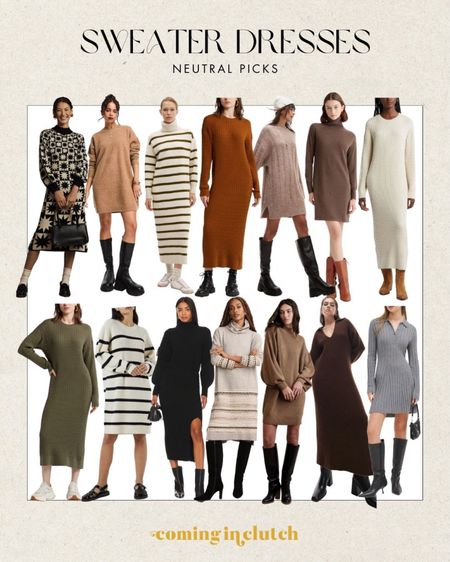 Neutral Sweater Dresses ✨

Sweater dresses, thanksgiving outfit, thanksgiving dress, fall dress, holiday dress, fall outfit ideas, thanksgiving outfit ideas, fall ootd, fall outfits

#LTKSeasonal #LTKstyletip #LTKHoliday