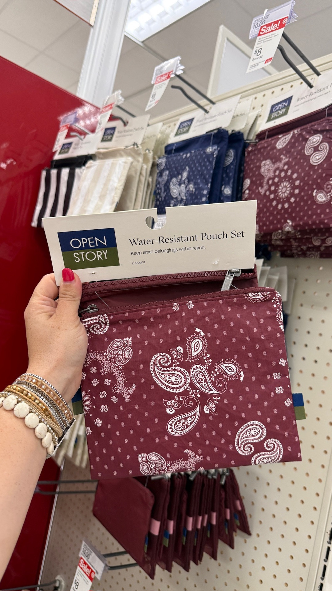 Love these water resistant pouches from Open Story. They feature a secure zipper, come as a set of two and keep all of your things organized. Great for travel and your pool bag. Select styles on sale. 

#travel #organization

#LTKTravel #LTKHome #LTKSeasonal