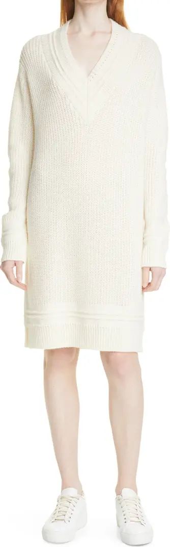La Ligne Long Sleeve Merino Wool Sweater Dress | Nordstrom | Nordstrom