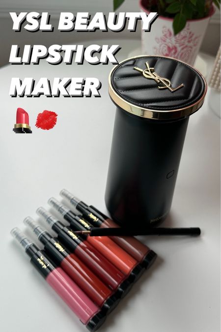 YSL beauty Rouge Sur Mesure Custom lipstick maker #LTKbeauty
