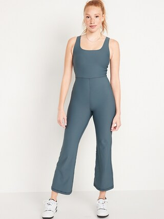 Sleeveless PowerSoft Flared Jumpsuit for Women | Old Navy (US)