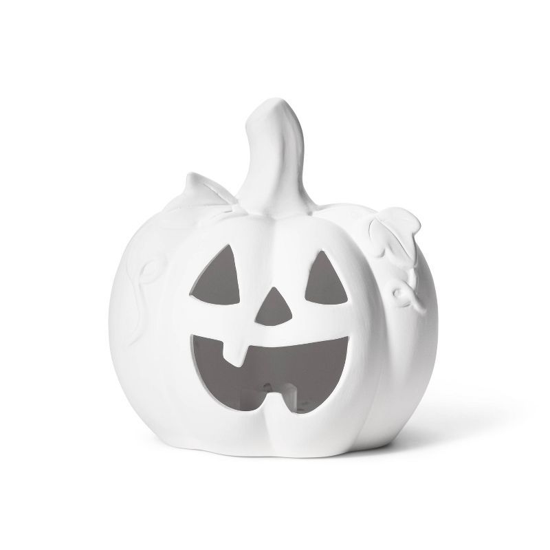 Halloween Ceramic Lit Large Pumpkin - Mondo Llama™ | Target