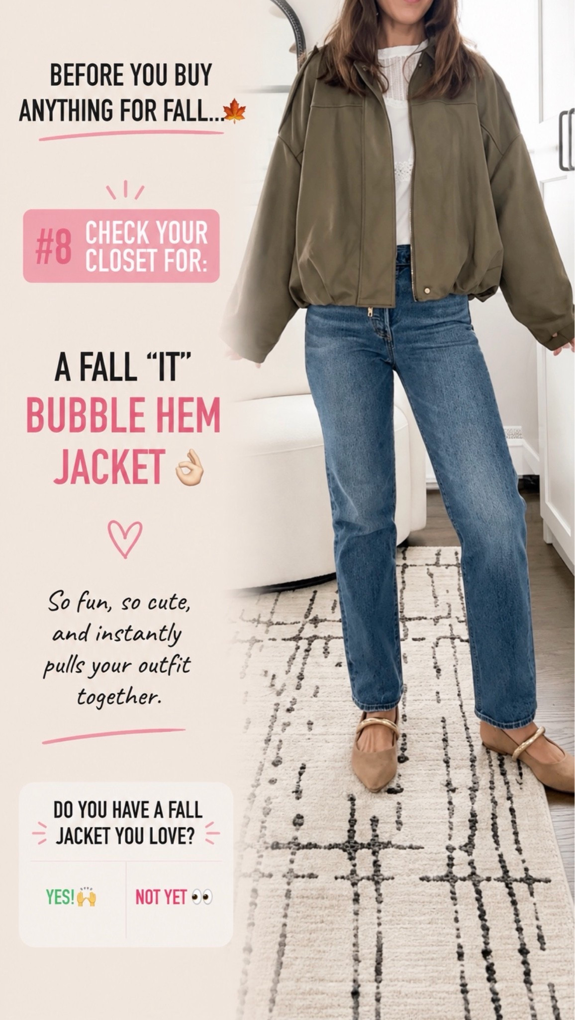 Bubble hem jackets for fall 🍂

#LTKSaleAlert #LTKOver40 #LTKSeasonal